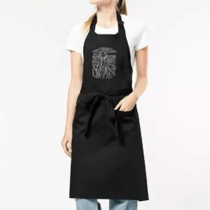 Tablier - Le Cri de Edvard Munch - 100% Coton BIO